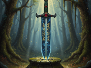 Sedef İşlemeli Kılıç